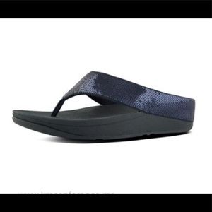 Fitflop Ringer Sequin Toe-Post NEW